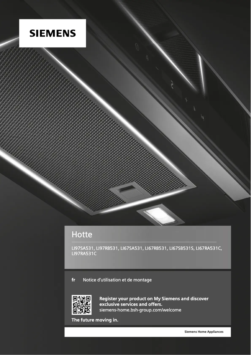 Image de la première page du manuel de l'appareil LI67SA531