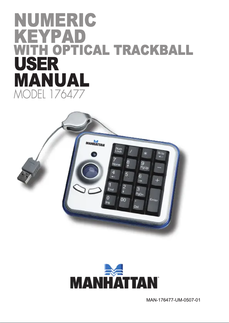 Page 1 de la notice Manuel utilisateur Manhattan 176477