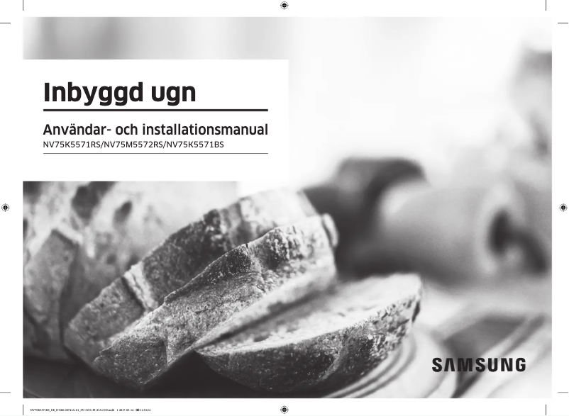 Page 1 de la notice Manuel utilisateur Samsung NV75M5572RS