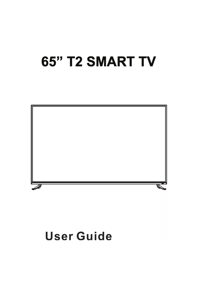 Page 1 de la notice Manuel utilisateur Cello C65238T2Smart