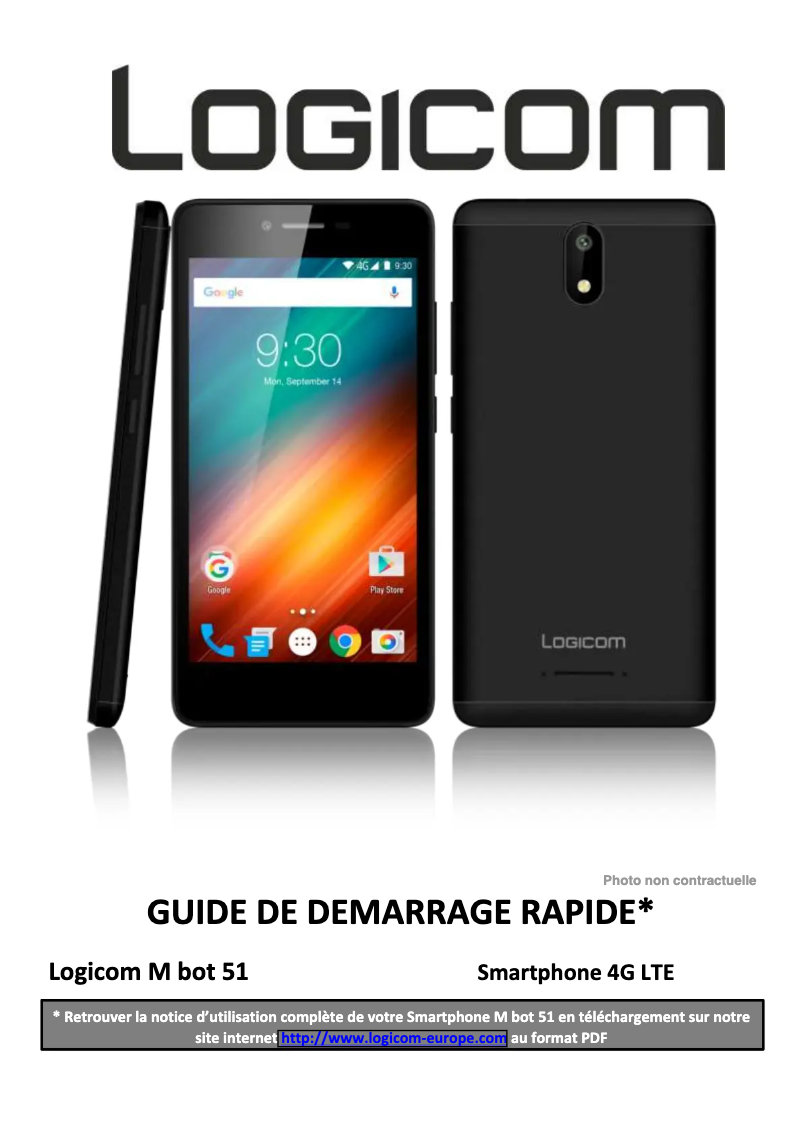 Image de la première page du manuel de l'appareil M BOT 51