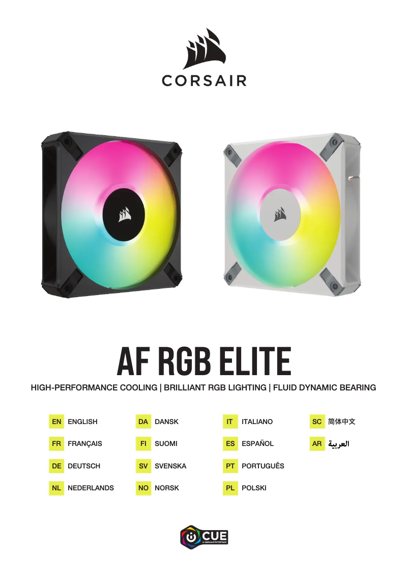 Imagen de la primera página del manual del dispositivo AF120