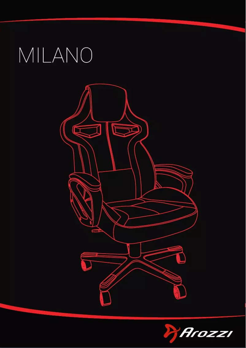 Image de la première page du manuel de l'appareil Milano