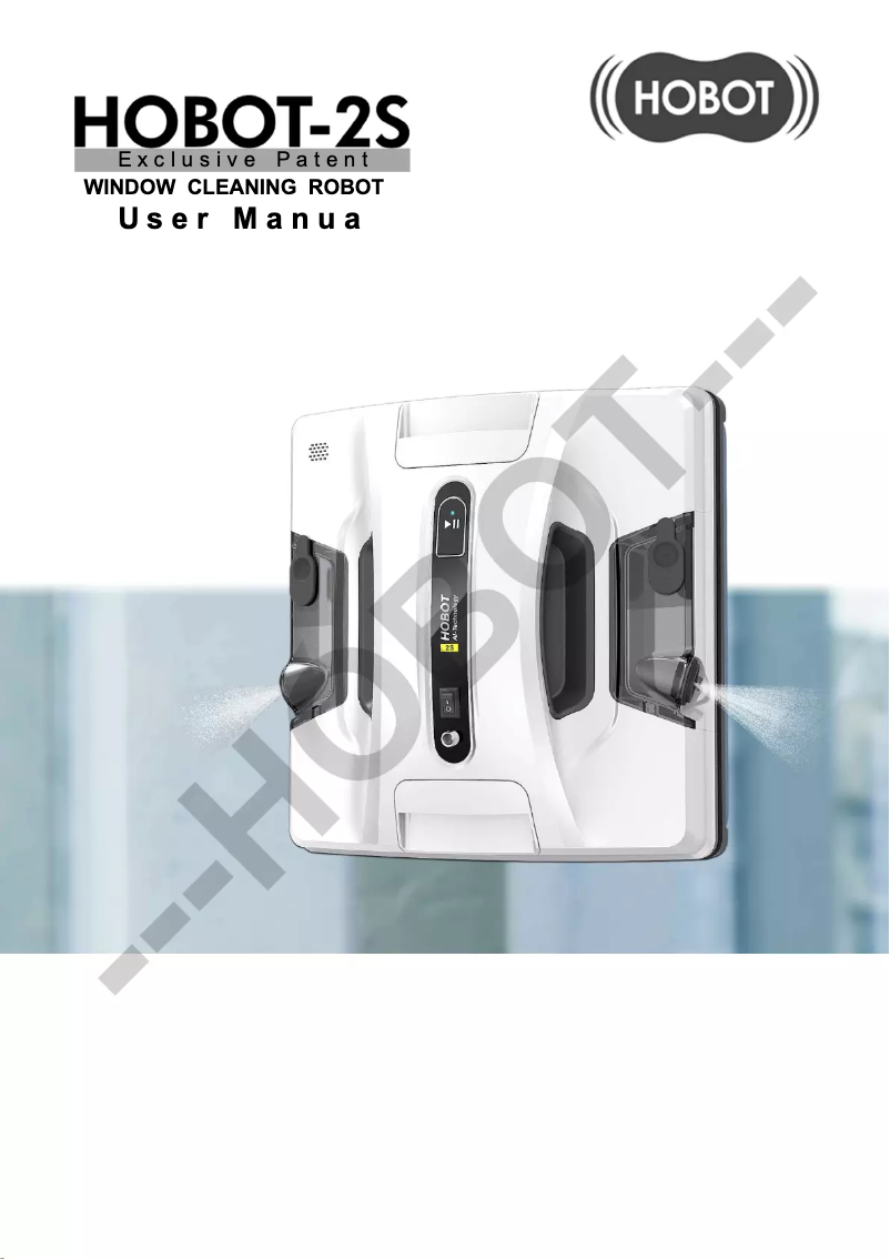 Page n°1 - Manuel utilisateur Hobot 2S