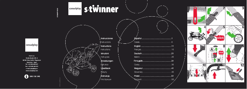Image de la première page du manuel de l'appareil S-Twinner
