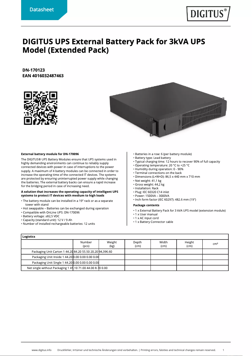 Image de la première page du manuel de l'appareil DN-170123