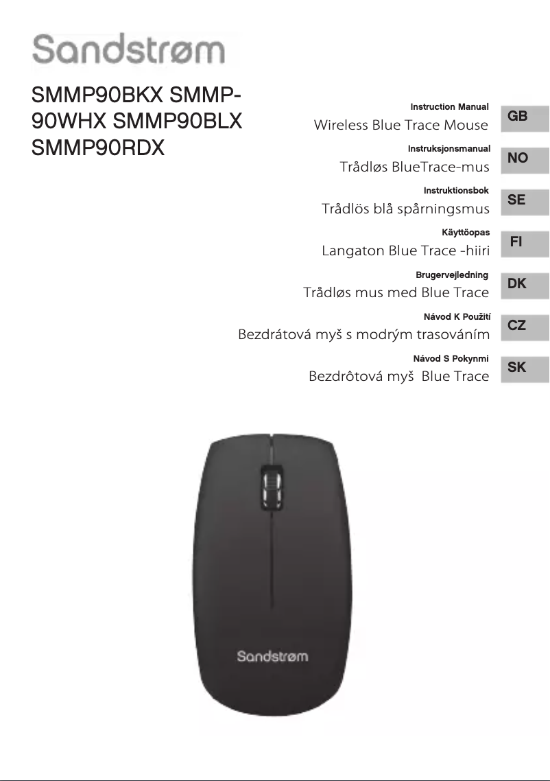 Page n°1 - Manuel utilisateur Sandstrøm SMMP90RDX