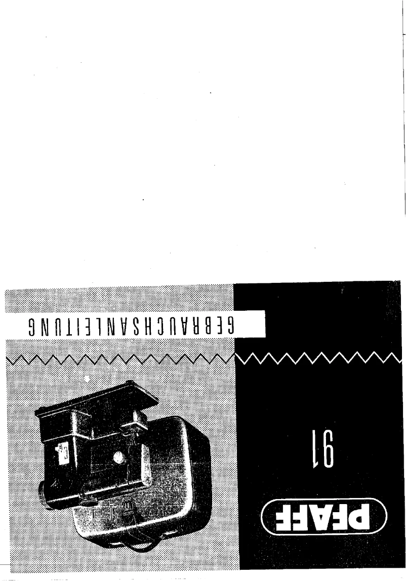 Página 1 del manual Manual de usuario Pfaff 91