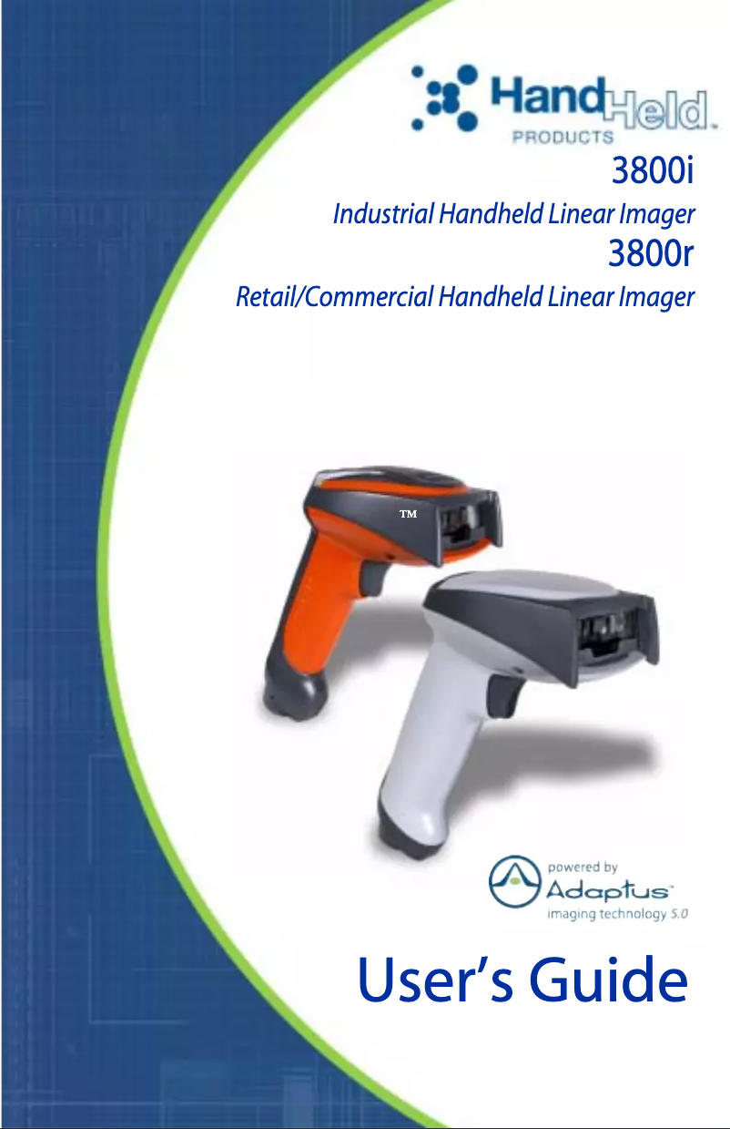 Page 1 de la notice Manuel utilisateur Honeywell 3800i