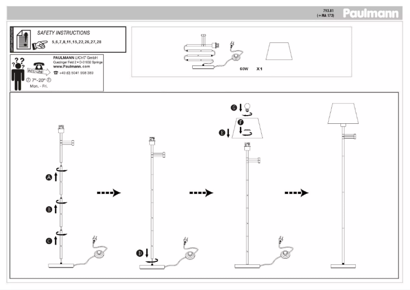 Image de la première page du manuel de l'appareil Helena