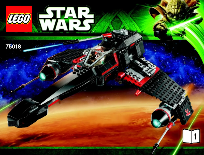 Page n°1 - Manuel utilisateur Lego Jek-14.s (TM) Stealth Starfighter