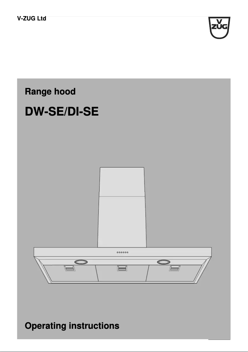 Image de la première page du manuel de l'appareil DW-SE 12