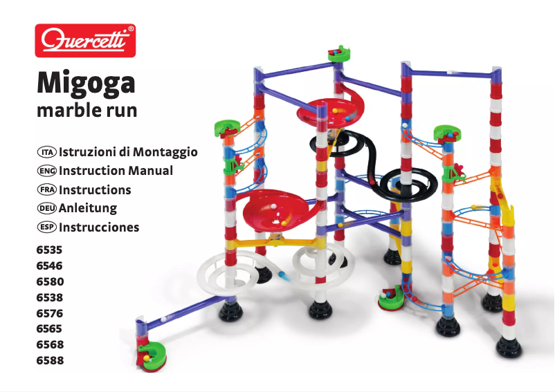 Page n°1 - Manuel utilisateur Quercetti 6576