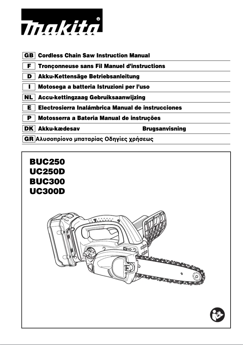 Page n°1 - Manuel utilisateur Makita UC300D