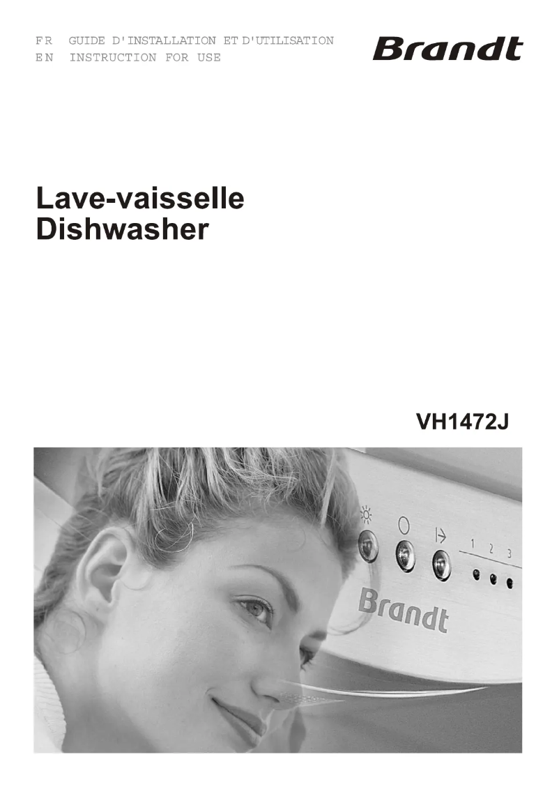 Image de la première page du manuel de l'appareil VH1472J