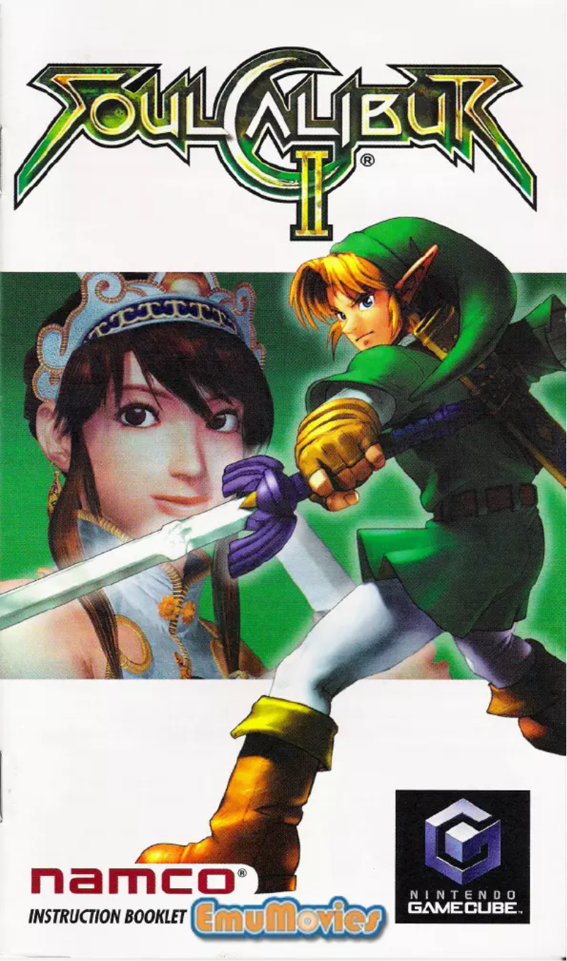 Página 1 del manual Manual de usuario Nintendo Soul Calibur II (GameCube)