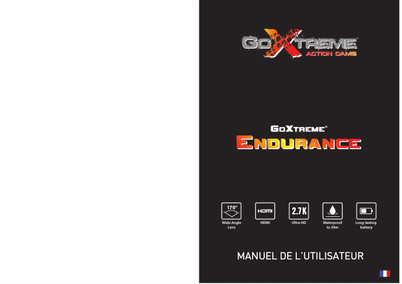 Page 1 de la notice Manuel utilisateur GoXtreme Endurance