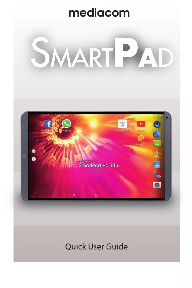 Page n°1 - Manuel utilisateur Mediacom SmartPad Hx 10 HD