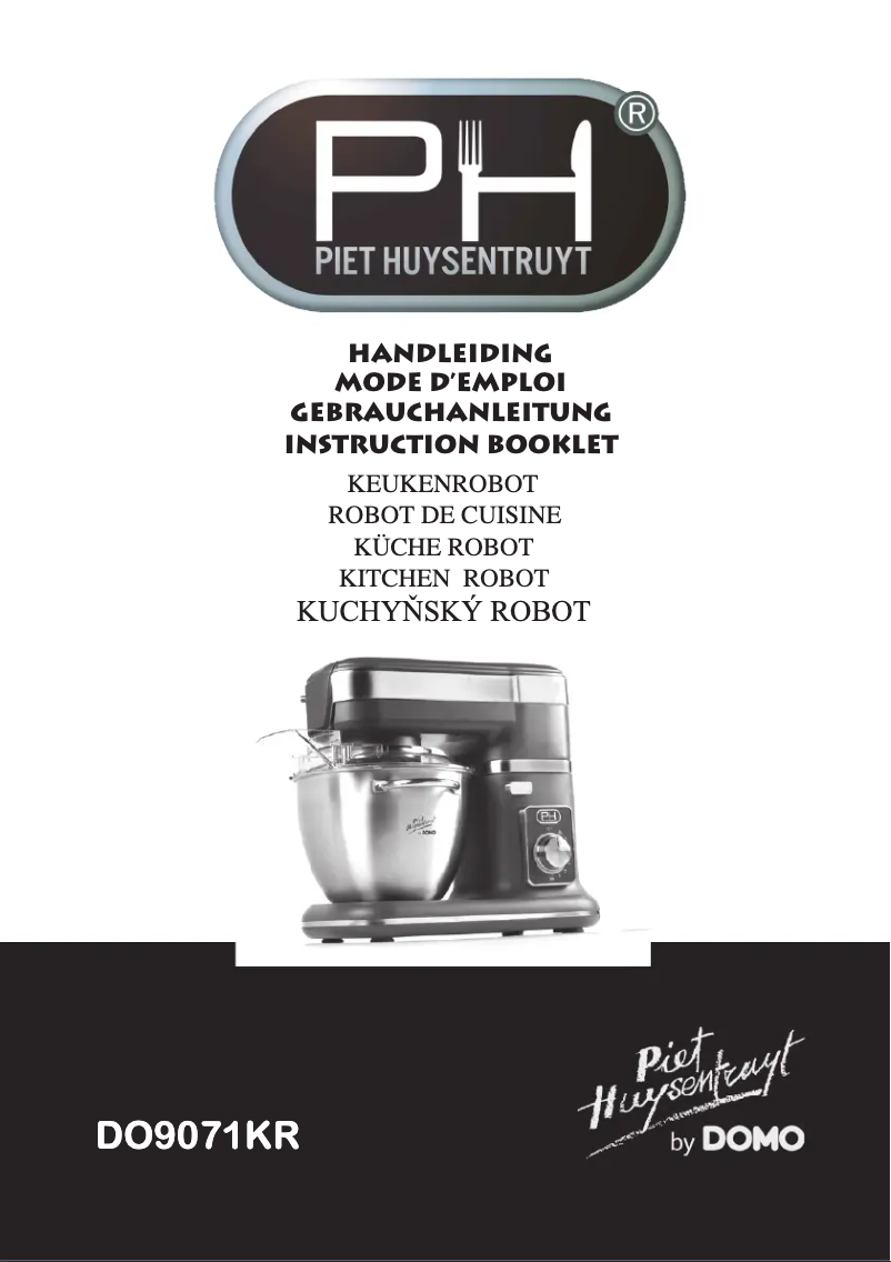 Image de la première page du manuel de l'appareil DO9071KR