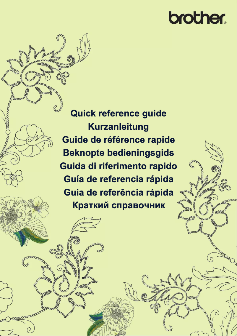 Página 1 del manual Manual de usuario Brother Innov-is V3 SE