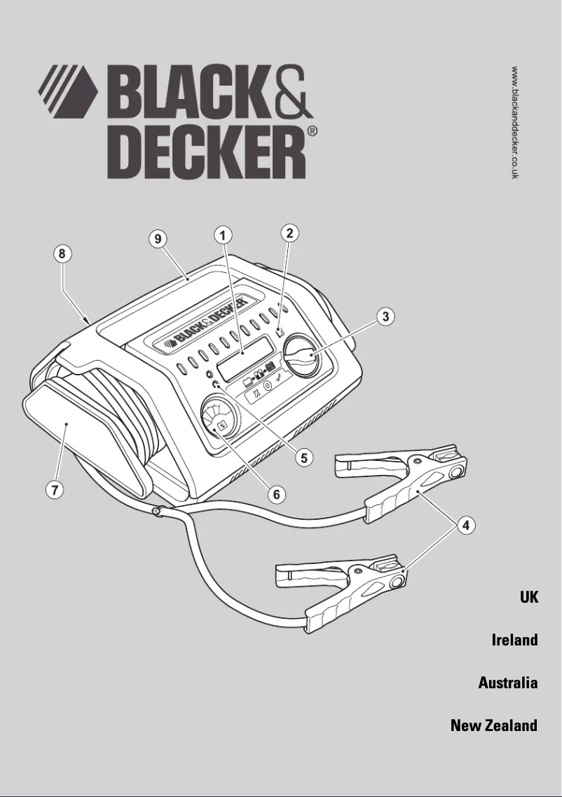Image de la première page du manuel de l'appareil BDSBC10A
