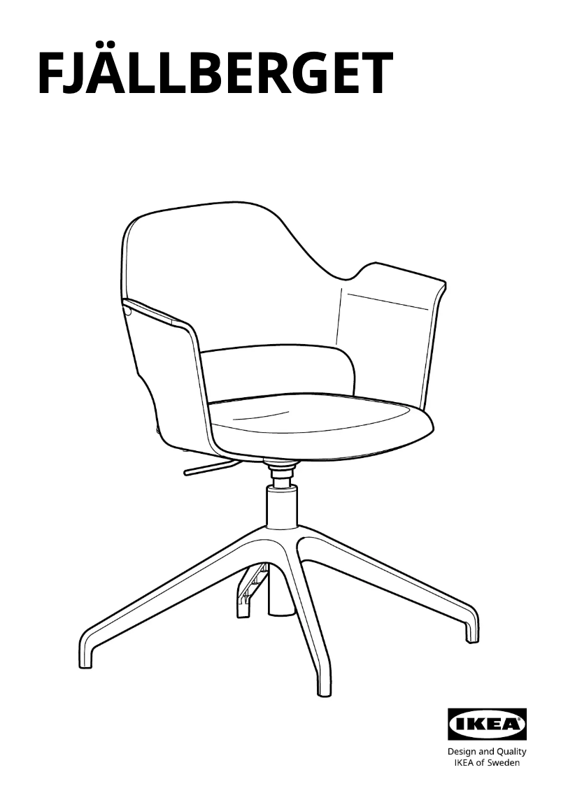 Image de la première page du manuel de l'appareil FJÄLLBERGET 604.062.76