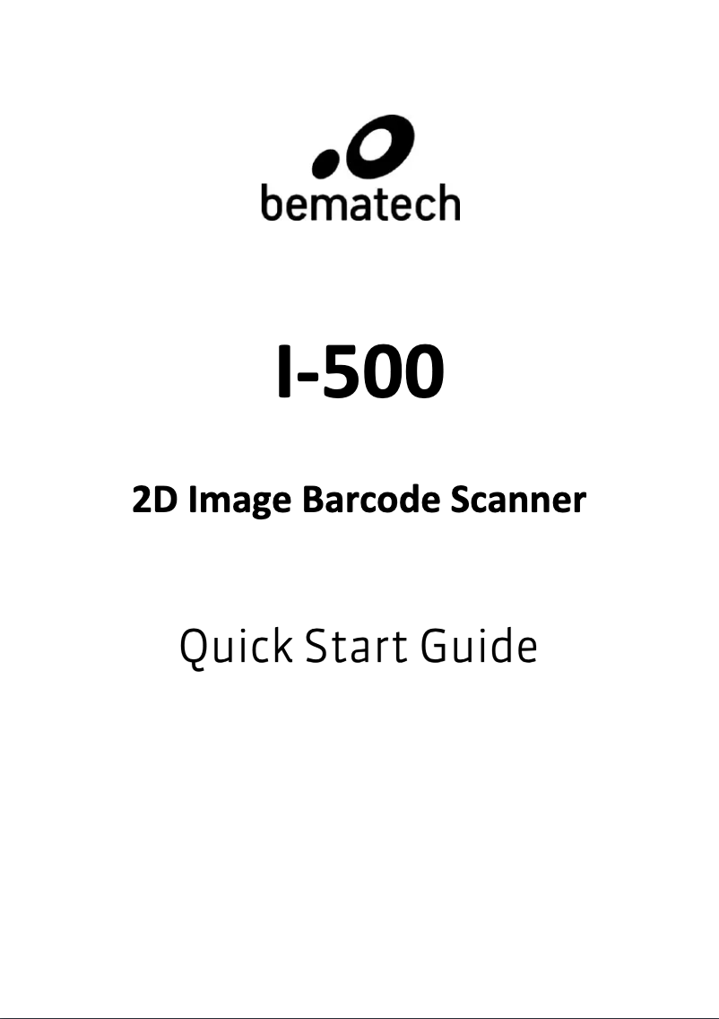 Page n°1 - Manuel utilisateur Bematech I-500