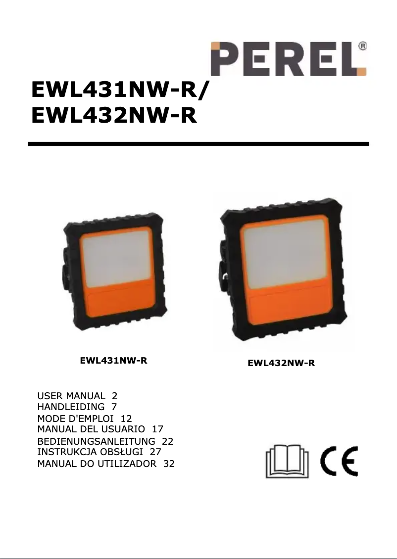 Page n°1 - Manuel utilisateur Perel EWL431NW-R