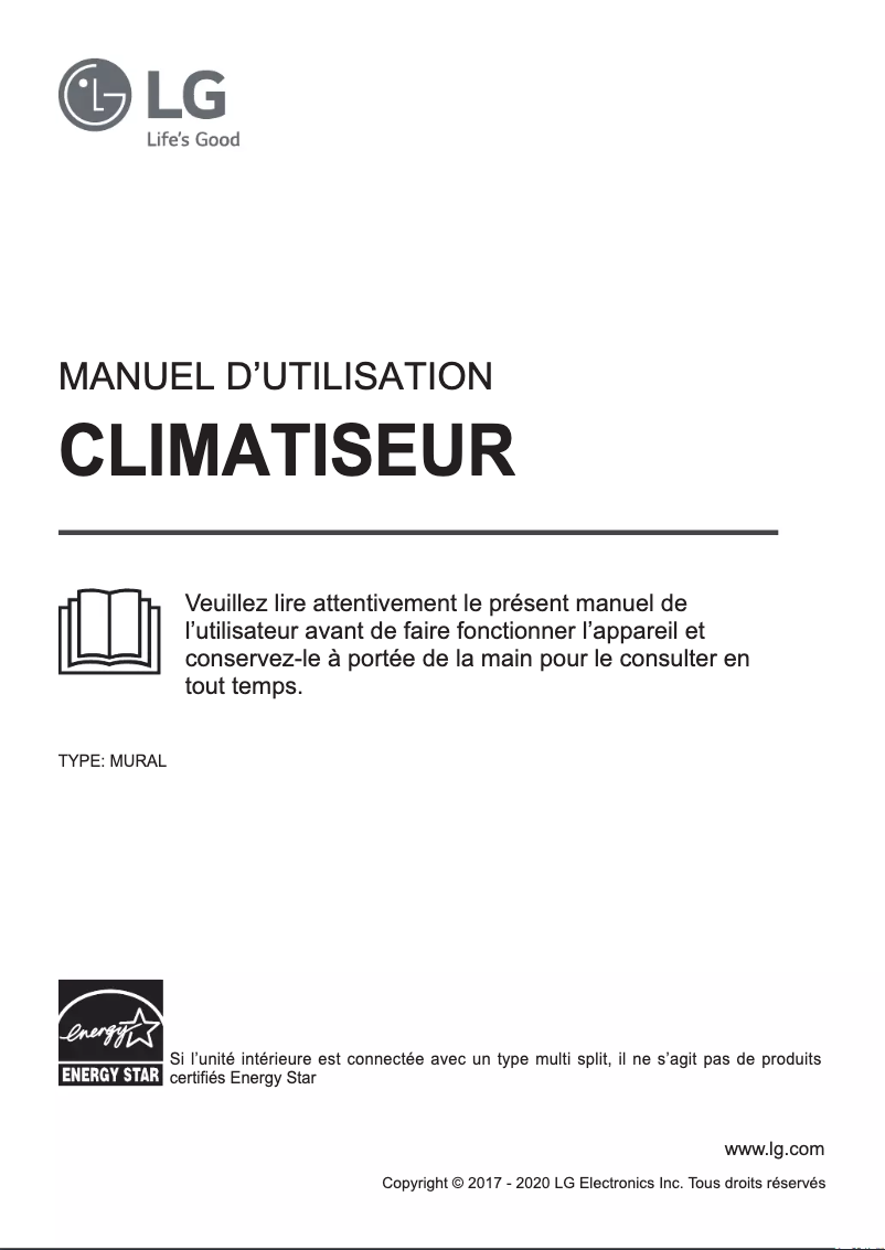 Page n°1 - Manuel utilisateur LG LSN120HSV4