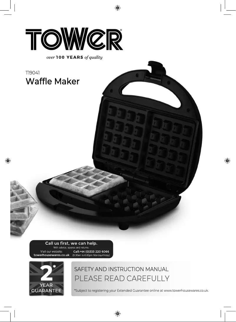 Page 1 of the manual User Manual Tower T19041