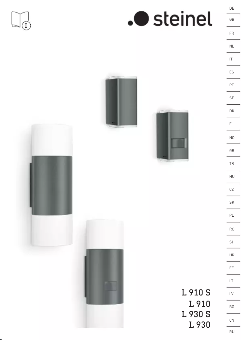 Image de la première page du manuel de l'appareil L 930 S