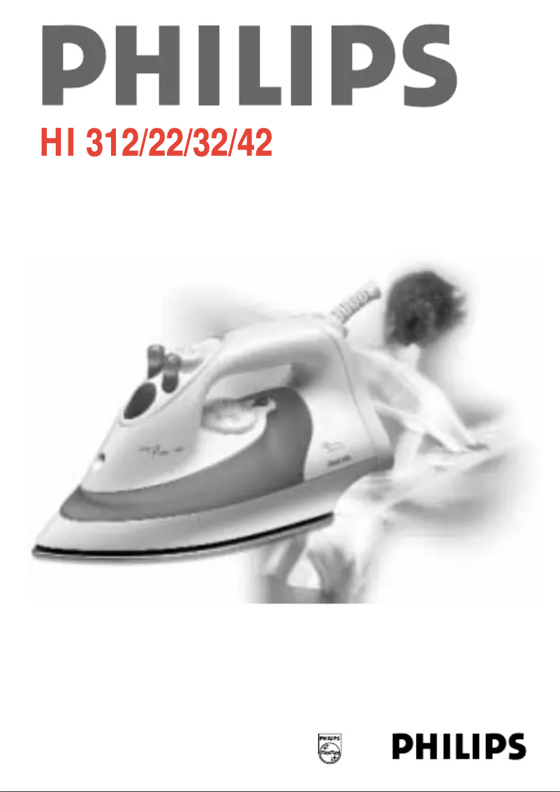 Page 1 de la notice Manuel utilisateur Philips HI332