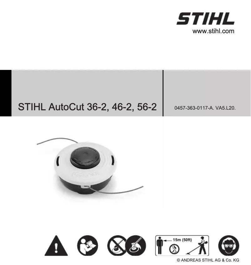 Page 1 de la notice Manuel utilisateur Stihl AutoCut 46-2