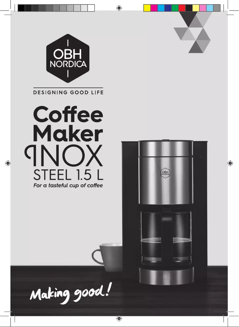Page n°1 - Manuel utilisateur OBH Nordica Inox 2310