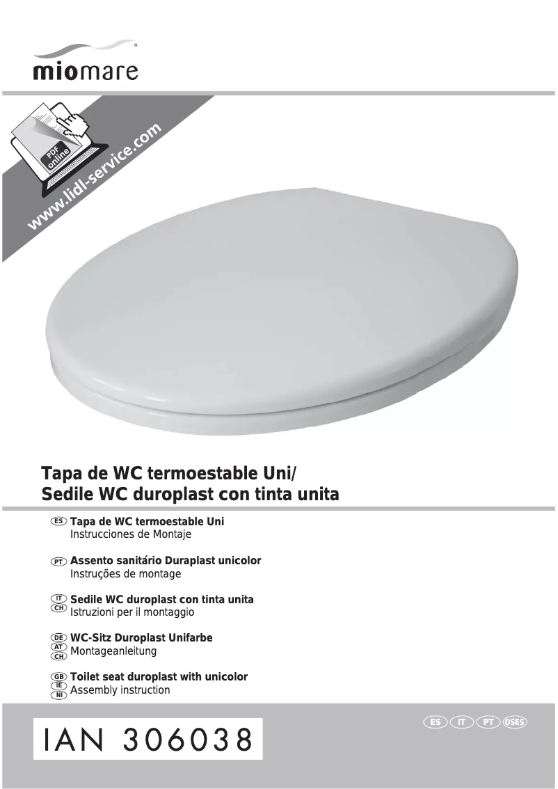 Página 1 del manual Manual de usuario Miomare IAN 306038