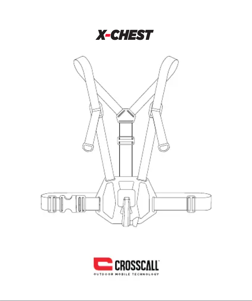 Page 1 de la notice Manuel utilisateur Crosscall X-CHEST