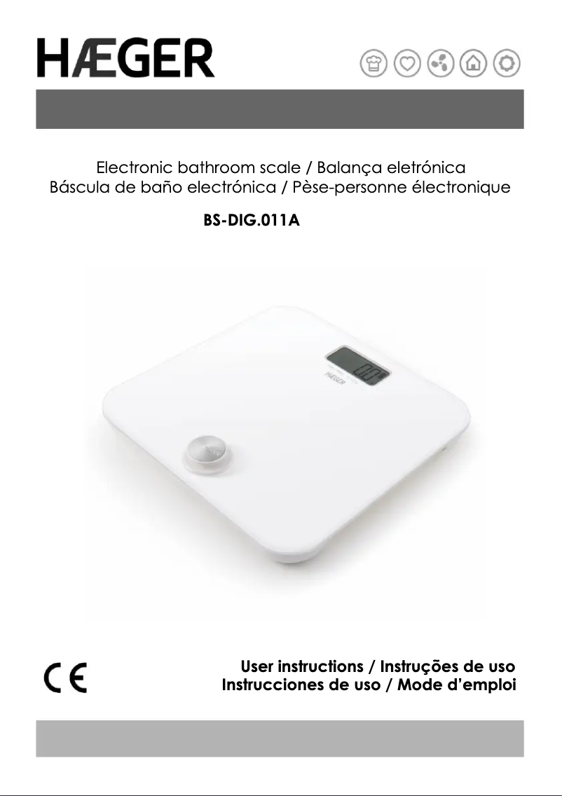 Página 1 del manual Manual de usuario Haeger BS-DIG.011A