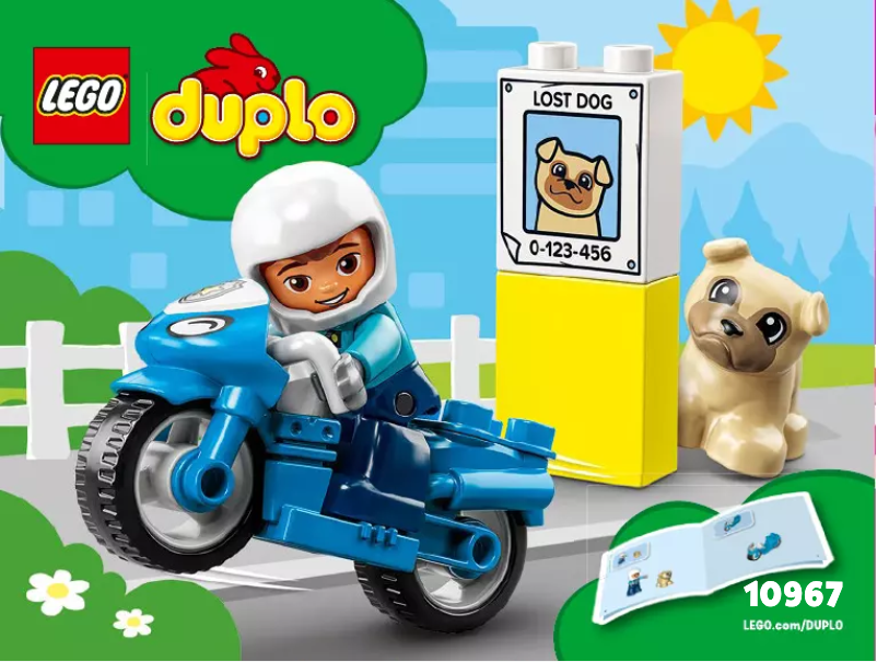 Page 1 of the manual User Manual Lego Duplo 10967