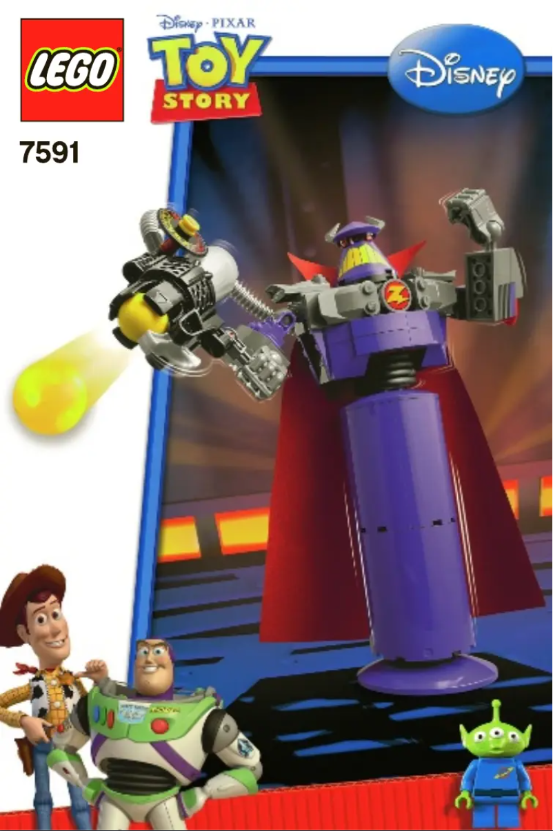 Page n°1 - Manuel utilisateur Lego Construct-a-Zurg