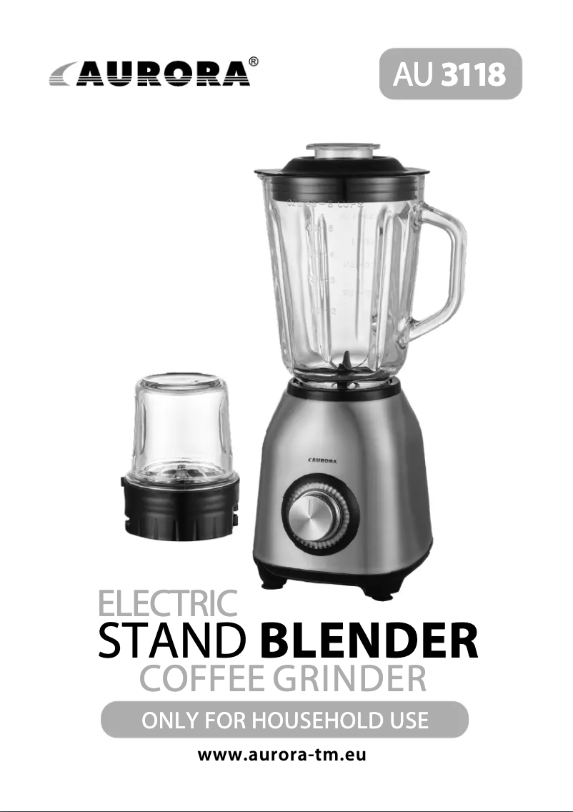 Image de la première page du manuel de l'appareil AU 3118