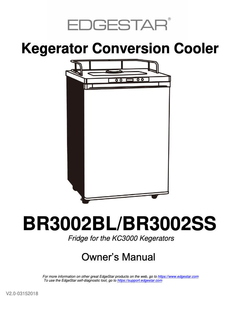 Image de la première page du manuel de l'appareil KC3000BTRIPB