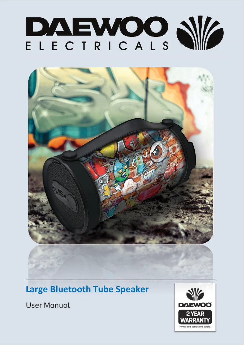 Page 1 de la notice Manuel utilisateur Daewoo AVS1349