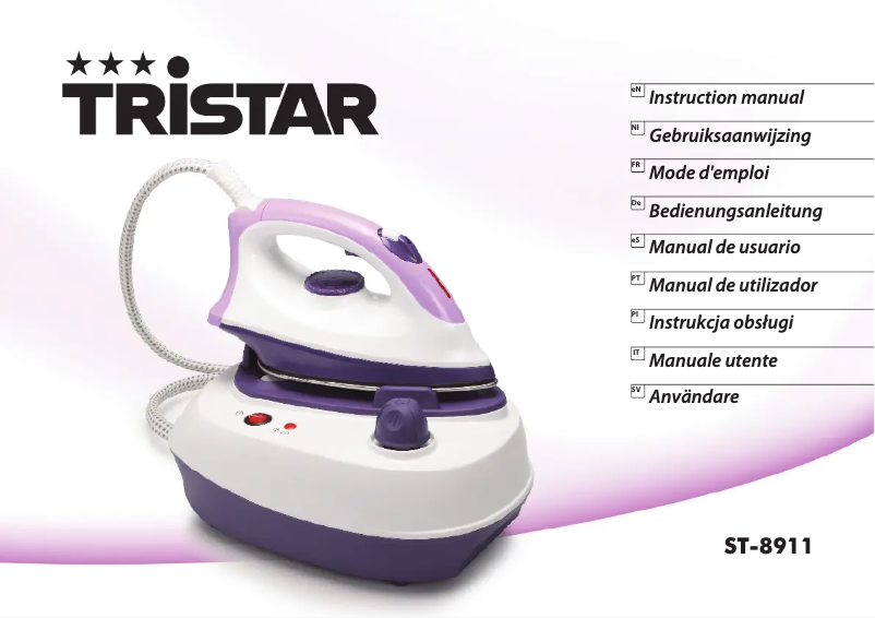 Page 1 de la notice Manuel utilisateur TriStar ST-8911