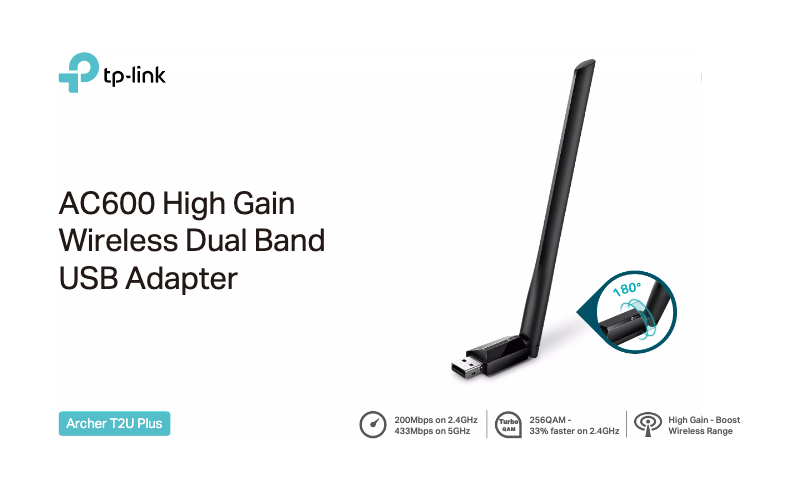 Page 1 de la notice Fiche technique TP-Link Archer T2U Plus