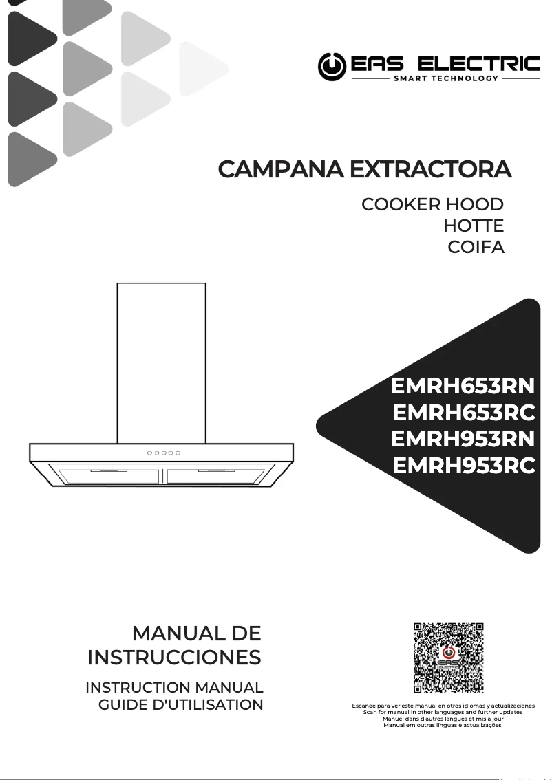 Page n°1 - Manuel utilisateur EAS Electric EMRH653RC