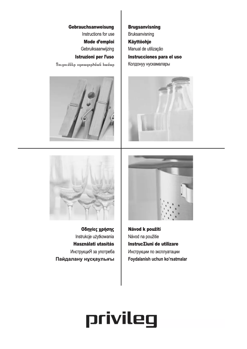 Page 1 de la notice Mode d'emploi Privileg PCTAC K6041/1 IN