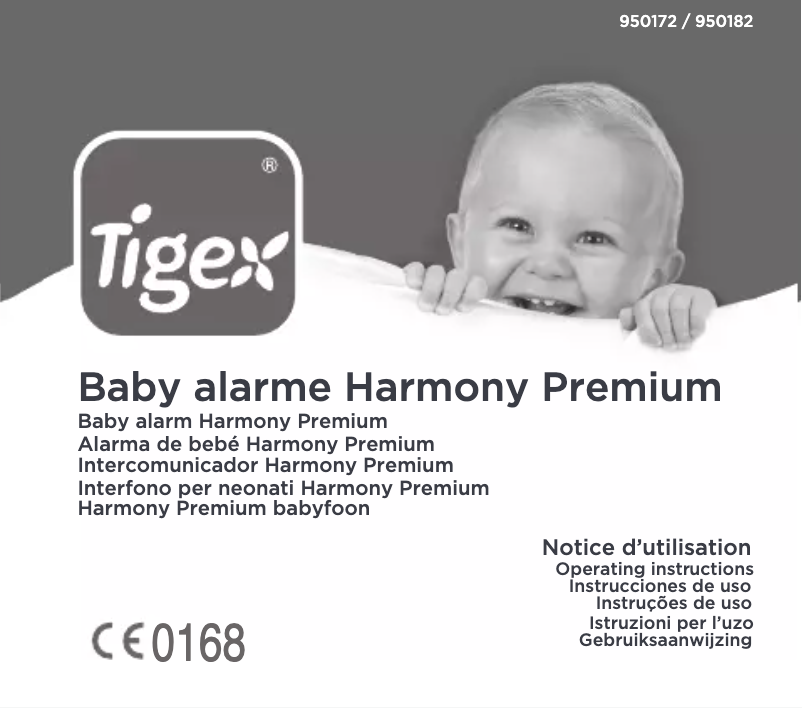 Page 1 de la notice Manuel utilisateur Tigex Harmony Premium