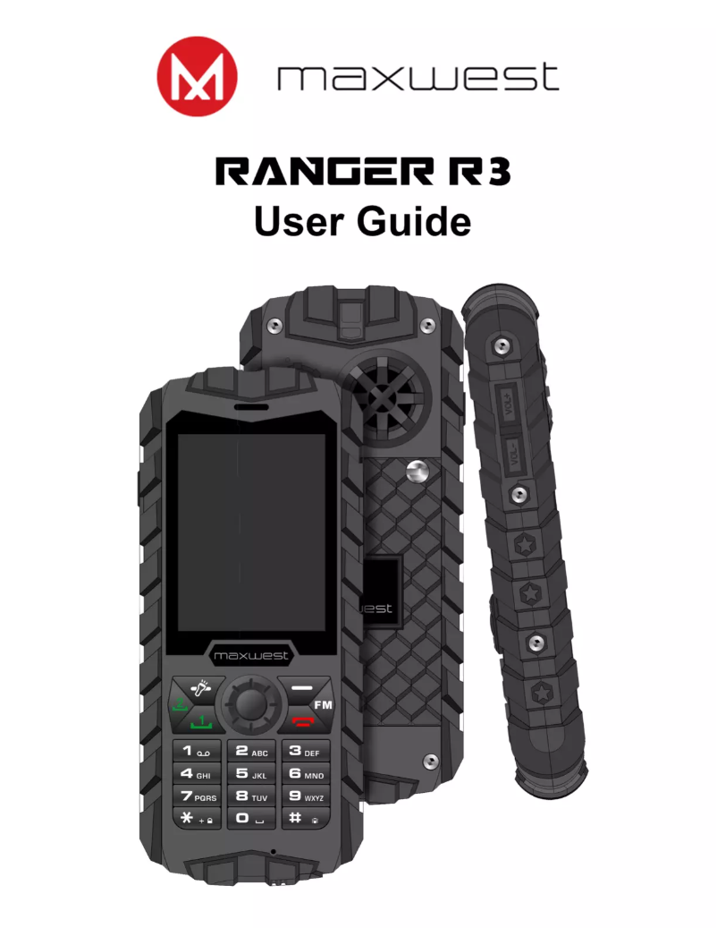 Página 1 del manual Manual de usuario Maxwest Ranger R3