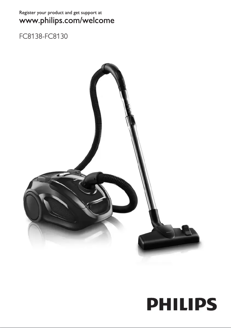 Page 1 de la notice Manuel utilisateur Philips EasyLife FC8132