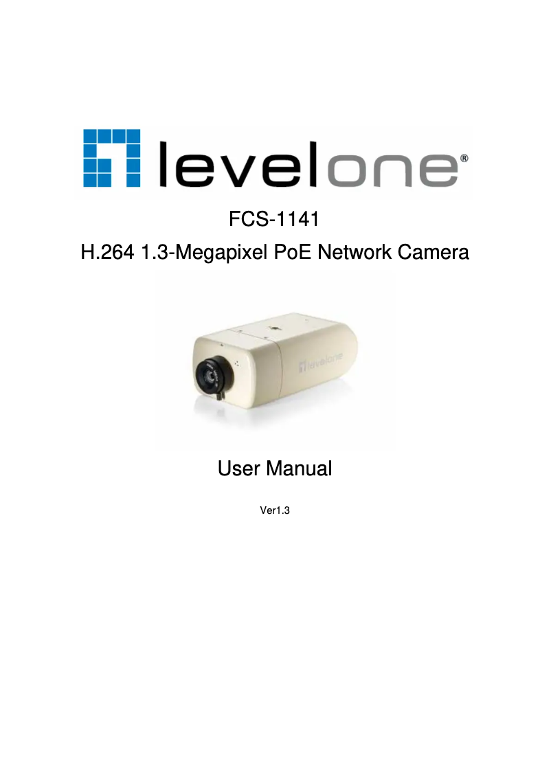 Image de la première page du manuel de l'appareil FCS-1141